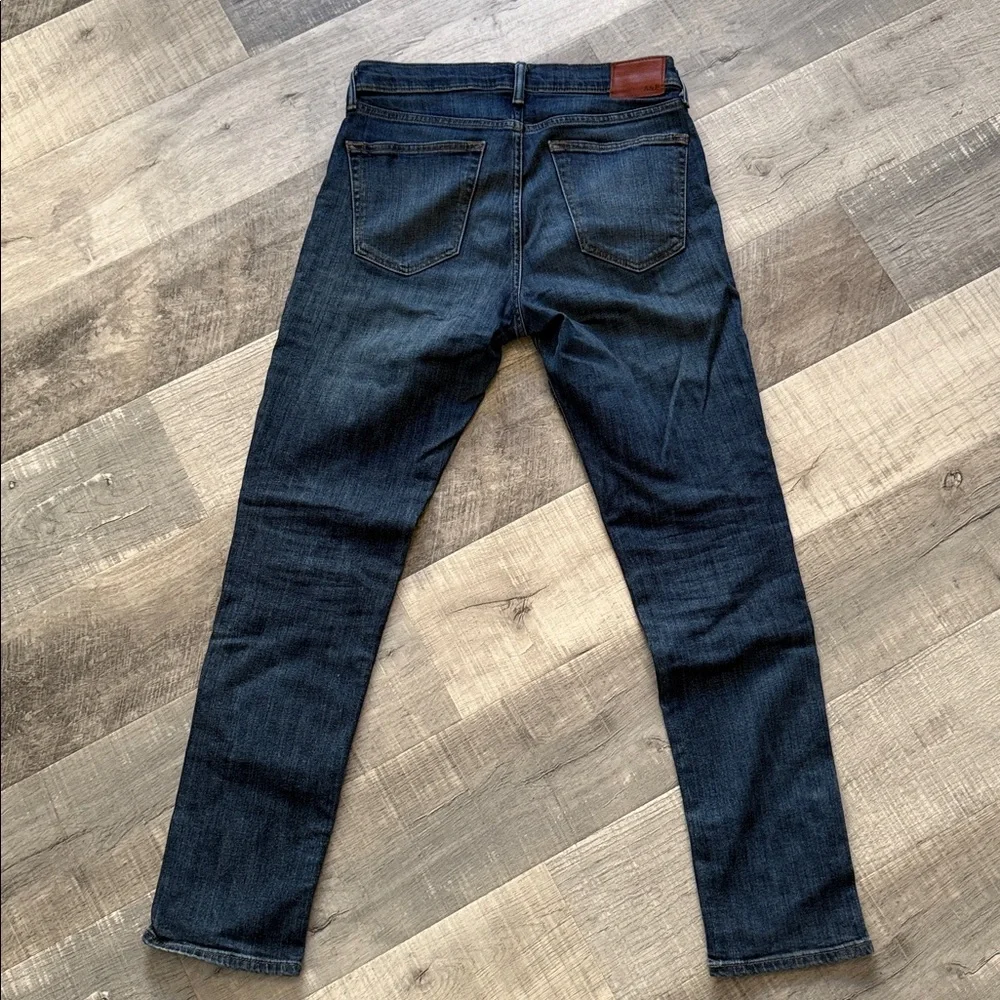 Abercrombie & Fitch Dark blue athletic slim stretch Jeans - Picture 5 of 7
